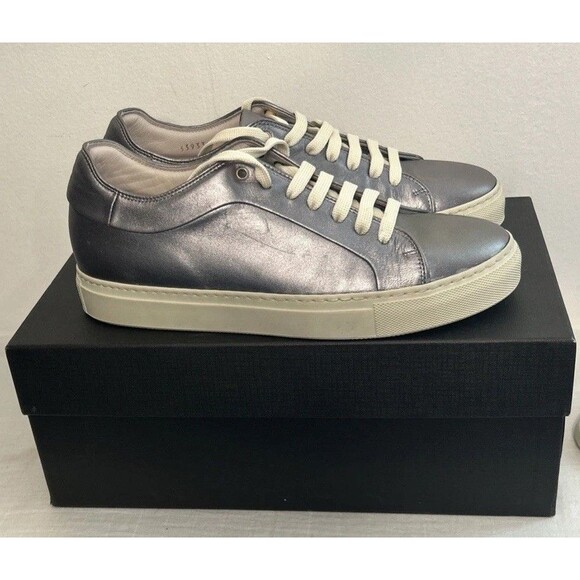 Paul Smith Basso Silver Women’s Size 40 Sneakers Trainers Luxury Lagenlook NIB